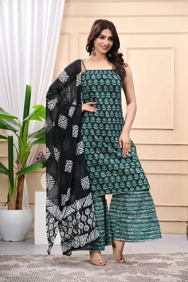 Green_Cotton_Sleeveless_Sharara_Set_For_Women