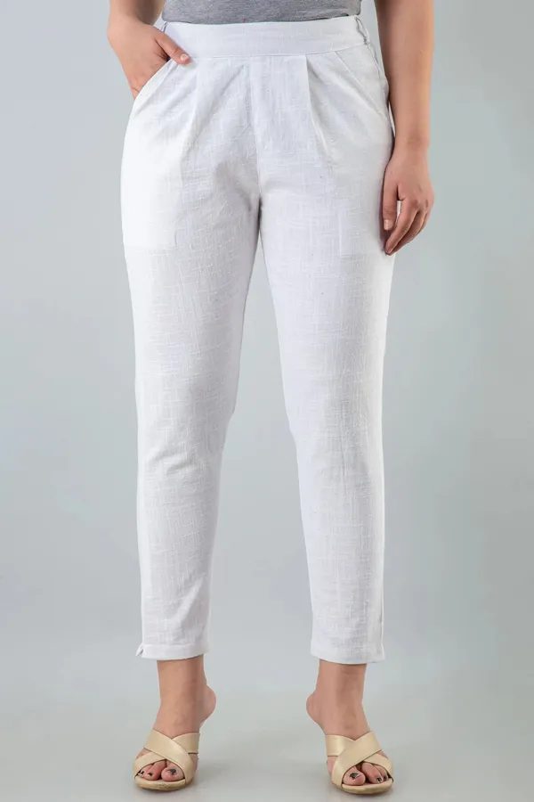 Off_White_Cotton_Slub_Solid_Straight_Trousers_For_Women