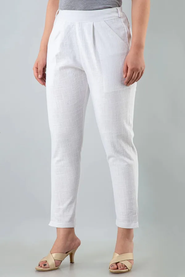 Off_White_Cotton_Slub_Solid_Straight_Trousers_For_Women