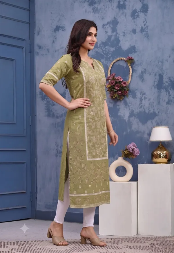 Women_S_Olive_Green_Pure_Cotton_Printed_Straight_Kurta