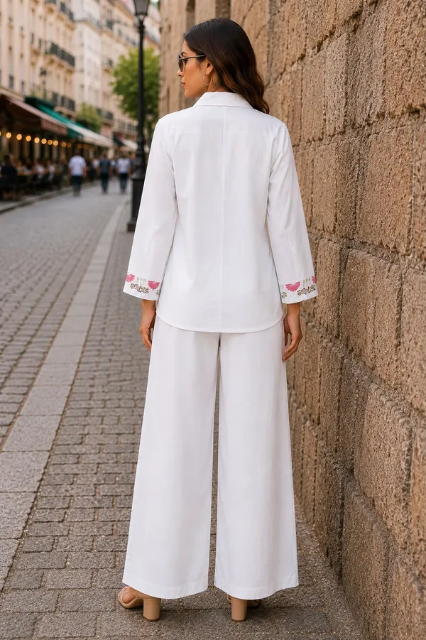 White_Cotton_Floral_Embroidered_Relaxed_Fit_Co-Ord_Set_For_Women