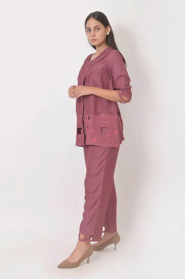 Dusty_Rose_Cotton_Embroidered_Co-Ord_Set_For_Women