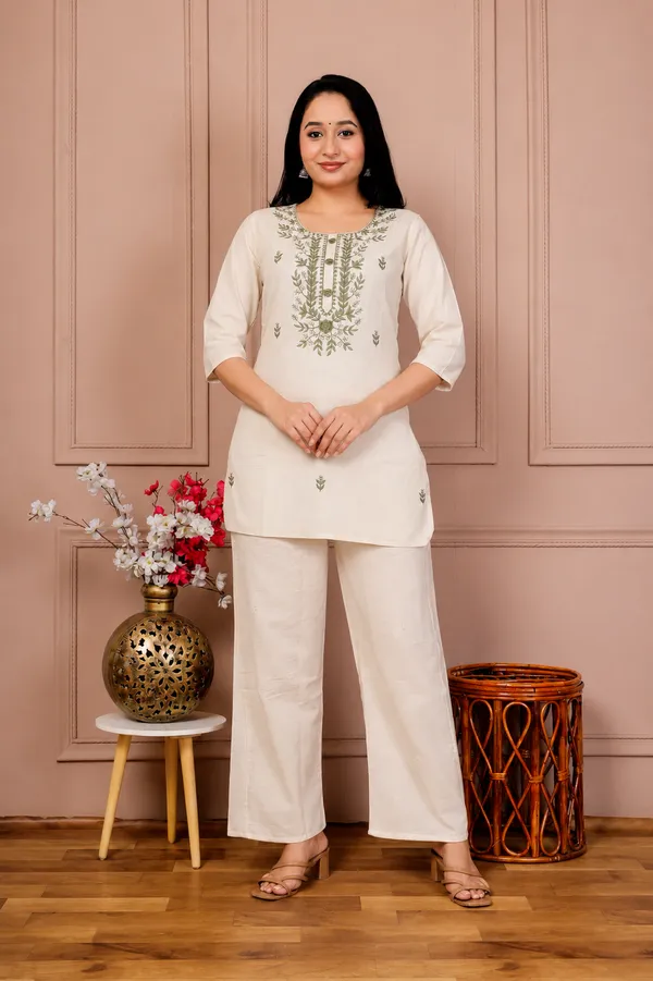 Women’s_Cotton_Flex_Embroidered_Co-Ord_Set_–_Ivory_Green