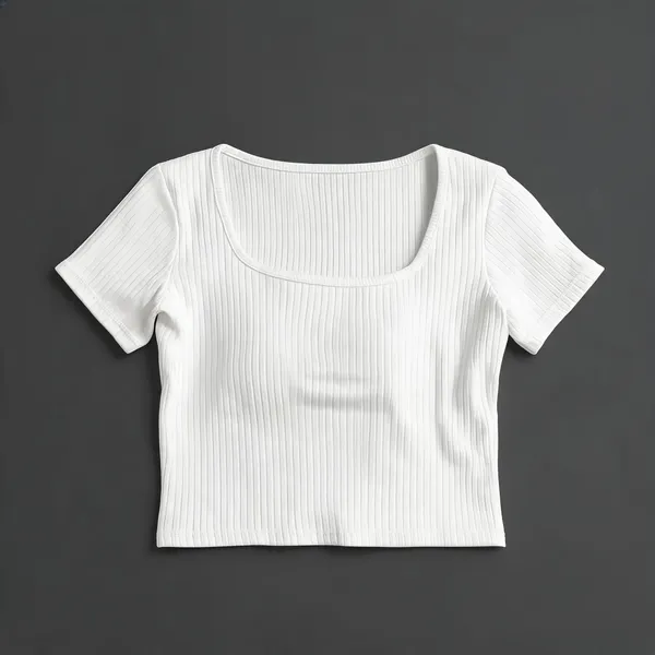 White_Cotton_Ribbed_Scoop_Neck_Crop_Top_For_Women