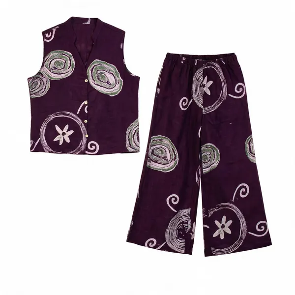 Wine_Cotton_Printed_Palazzo_Co-Ord_Set_For_Women