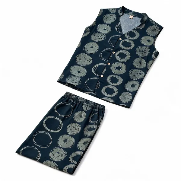 Black_Cotton_Printed_Tunic_Palazzo_Co-Ord_Set_For_Women