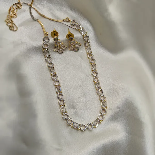 American_Diamond_Real-Look_Necklace_Set_For_Women