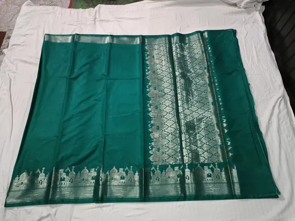 Teal_Silk_Woven_Ethnic_Traditional_Saree_For_Women