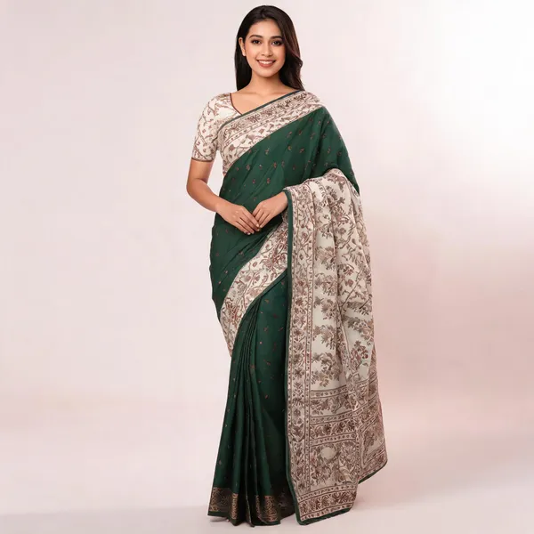 Green_Silk_Printed_Traditional_Saree_For_Women