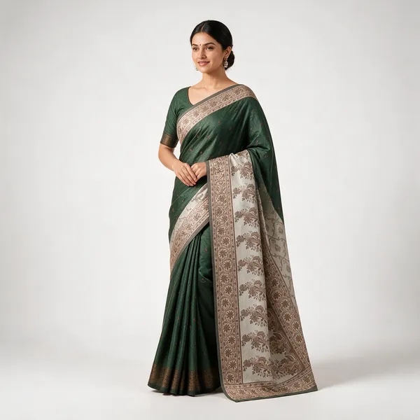 Green_Silk_Printed_Traditional_Saree_For_Women