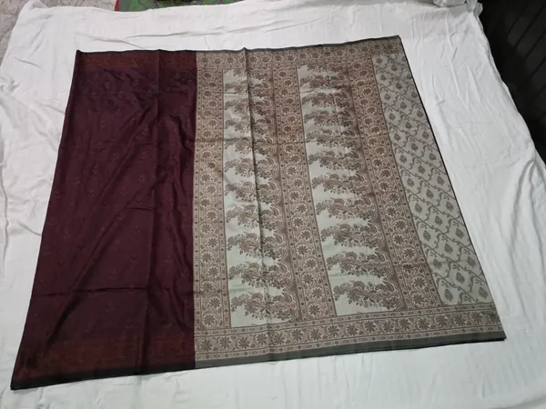 Maroon_Silk_Printed_Ethnic_Saree_For_Women