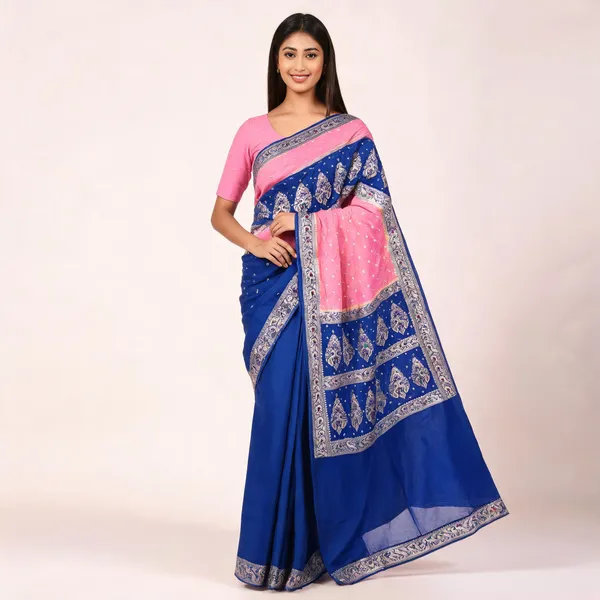 Blue_Pink_Silk_Woven_Paisley_Traditional_Saree_For_Women
