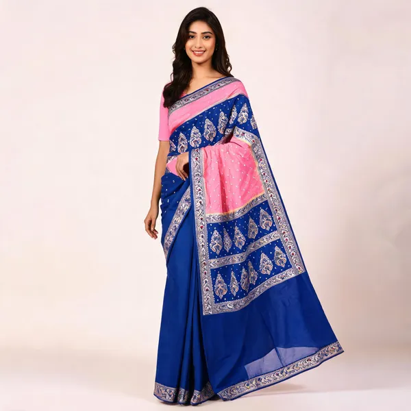 Blue_Pink_Silk_Woven_Paisley_Traditional_Saree_For_Women