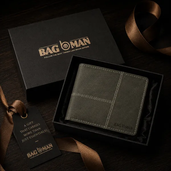 Olive_Green_Genuine_Leather_Slim_Bi-Fold_Wallet_For_Men
