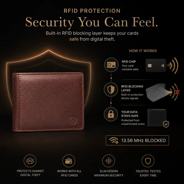 Maroon_Genuine_Leather_Bi-Fold_Wallet_For_Men