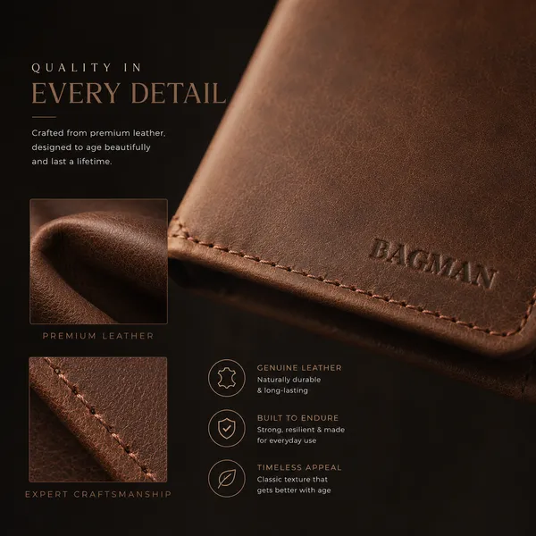 Tan_Hunter_Genuine_Leather_6_Slot_Bi-Fold_Wallet_For_Men