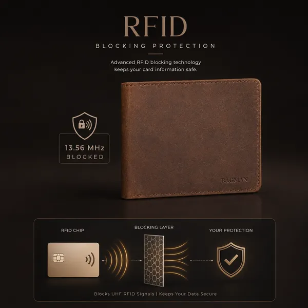 Tan_Hunter_Genuine_Leather_6_Slot_Bi-Fold_Wallet_For_Men