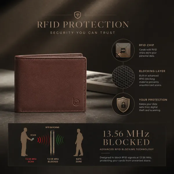Maroon_Smooth_Leather_Bi-Fold_Wallet_For_Men