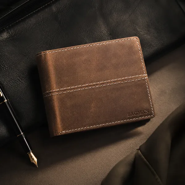 Tan_Hunter_Genuine_Leather_6_Slot_Bi-Fold_Wallet_For_Men
