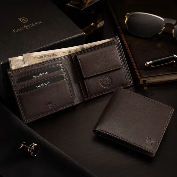 Brown_Genuine_Leather_Bi-Fold_Wallet_For_Men