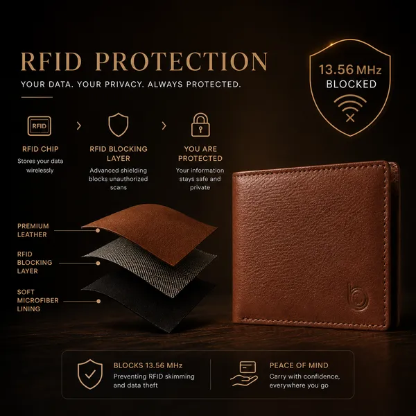 Tan_Grain_Leather_Bi-Fold_Wallet_For_Men