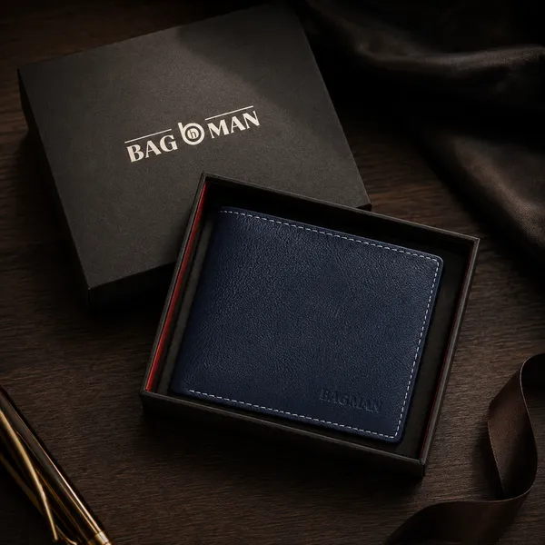Navy_Genuine_Leather_Slim_Bi-Fold_Wallet_For_Men