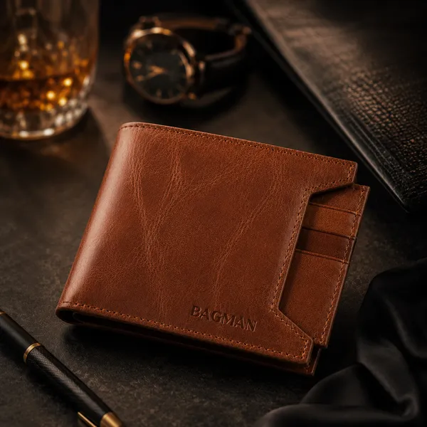 Tan_Hunter_Genuine_Leather_Classic_Bi-Fold_Wallet_For_Men