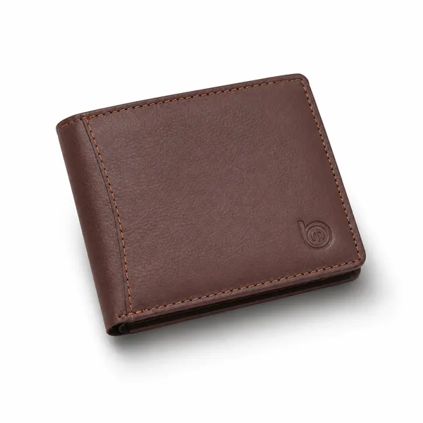 Maroon_Genuine_Leather_Bi-Fold_Wallet_For_Men