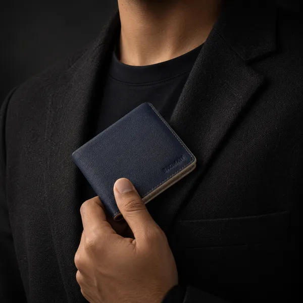 Navy_Blue_Genuine_Leather_Beige_Interior_Bi-Fold_Wallet_For_Men