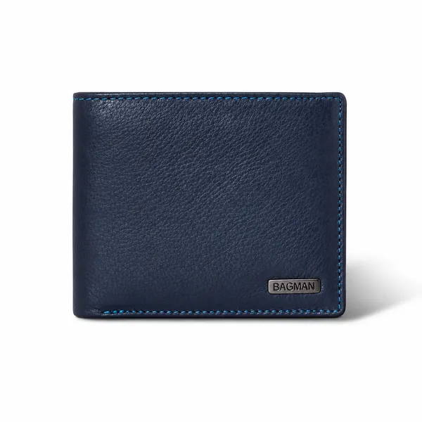 Navy_Blue_Genuine_Leather_Bi-Fold_Wallet_For_Men