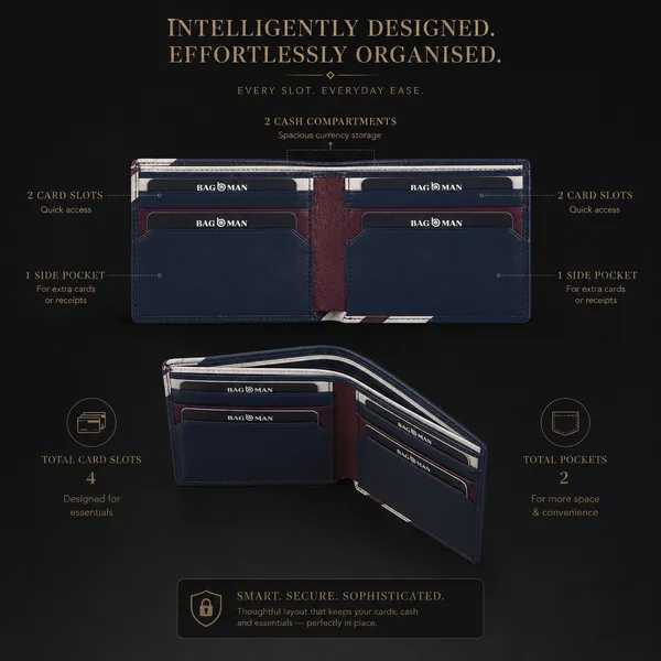 Navy_Blue_Genuine_Leather_Striped_Bi-Fold_Wallet_For_Men