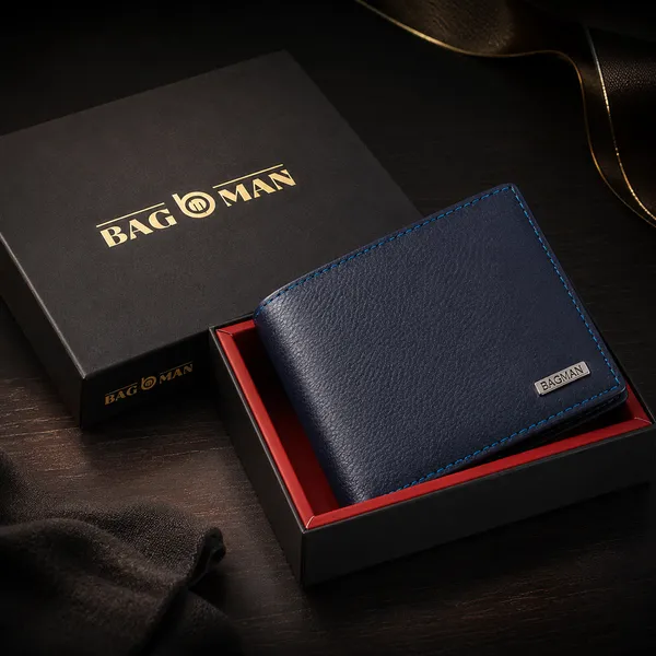 Navy_Blue_Genuine_Leather_Bi-Fold_Wallet_For_Men
