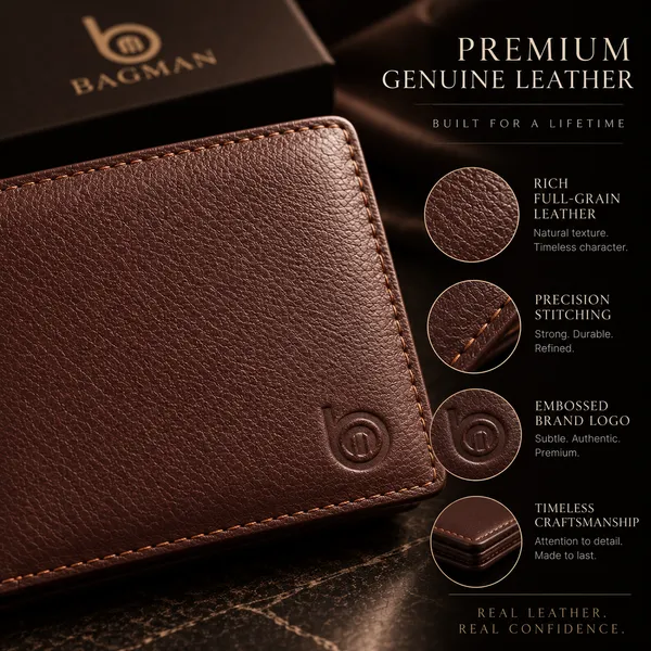 Maroon_Genuine_Leather_Bi-Fold_Wallet_For_Men