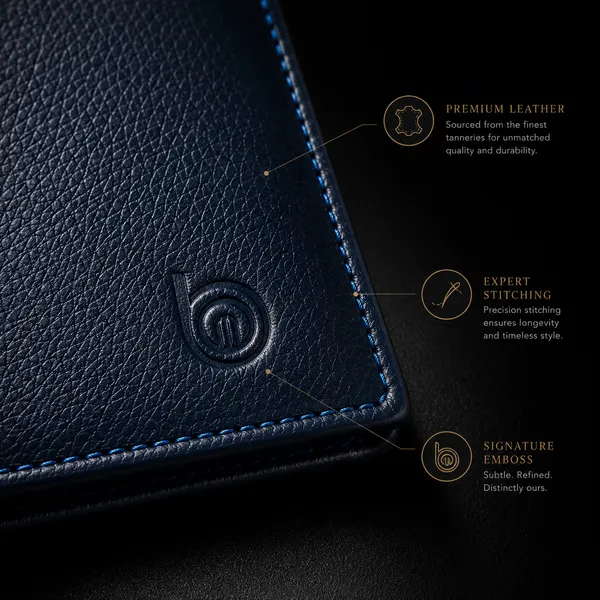Navy_Blue_Textured_Leather_Bi-Fold_Wallet_For_Men