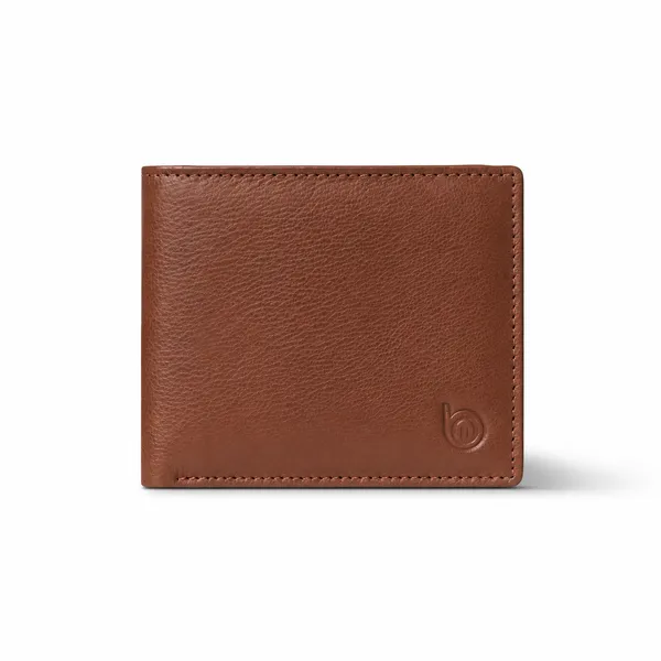 Tan_Grain_Leather_Bi-Fold_Wallet_For_Men