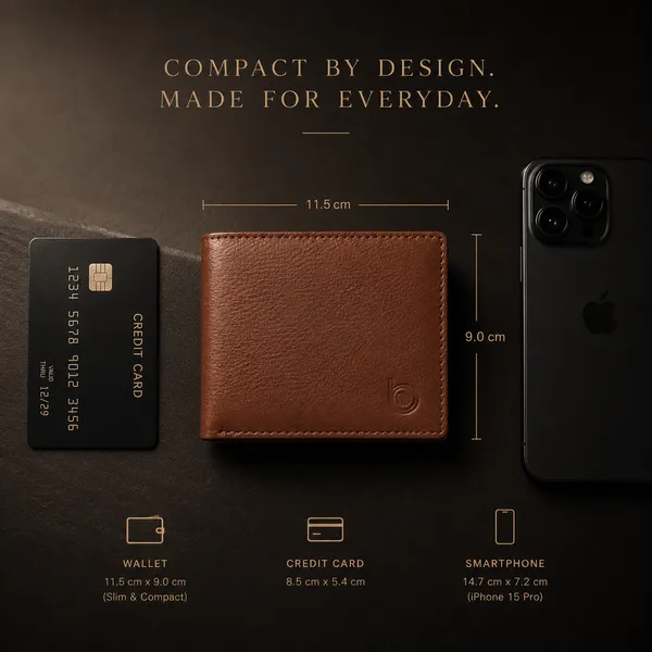Tan_Grain_Leather_Bi-Fold_Wallet_For_Men