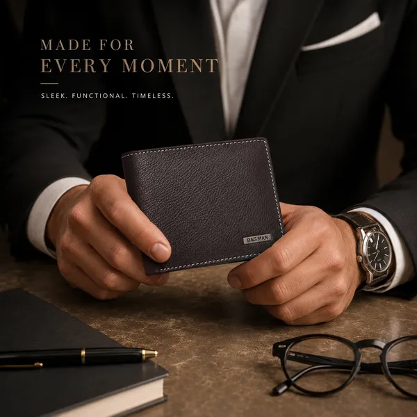 Brown_Genuine_Leather_Bi-Fold_Wallet_For_Men
