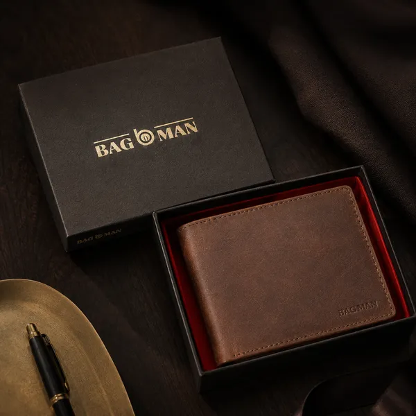 Tan_Hunter_Genuine_Leather_6_Slot_Bi-Fold_Wallet_For_Men