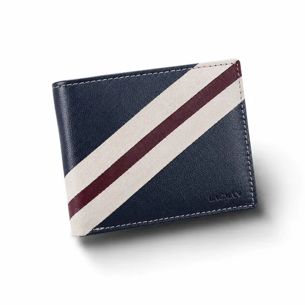 Navy_Blue_Genuine_Leather_Striped_Bi-Fold_Wallet_For_Men