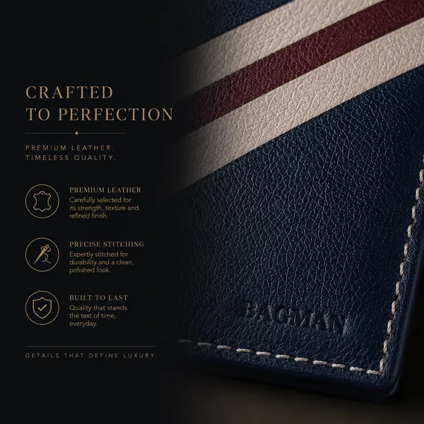 Navy_Blue_Genuine_Leather_Striped_Bi-Fold_Wallet_For_Men