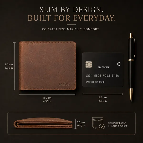 Tan_Hunter_Genuine_Leather_6_Slot_Bi-Fold_Wallet_For_Men