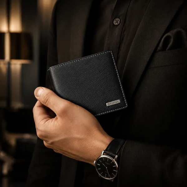 Black_Genuine_Leather_Bi-Fold_Wallet_For_Men