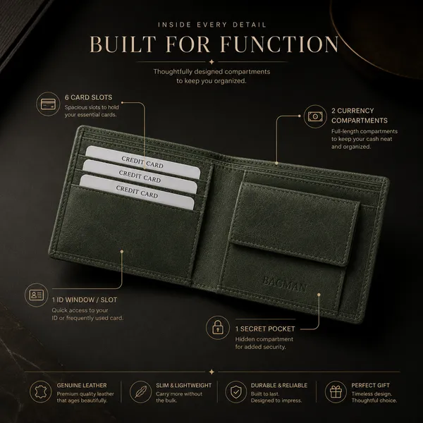 Green_Hunter_Genuine_Leather_Bi-Fold_Wallet_For_Men