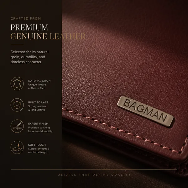 Maroon_Genuine_Leather_Structured_Bi-Fold_Wallet_For_Men