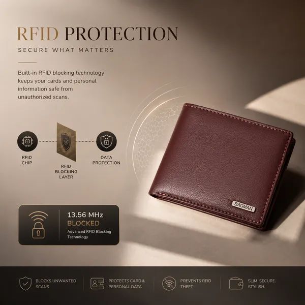 Maroon_Genuine_Leather_Structured_Bi-Fold_Wallet_For_Men