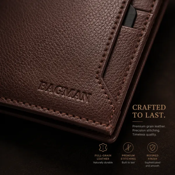 Maroon_Textured_Genuine_Leather_Bi-Fold_Wallet_For_Men