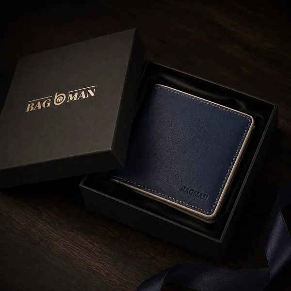 Navy_Blue_Genuine_Leather_Beige_Interior_Bi-Fold_Wallet_For_Men