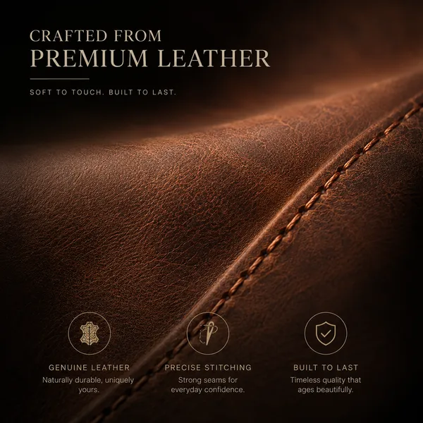 Tan_Hunter_Genuine_Leather_Snap_Strap_Bi-Fold_Wallet_For_Men