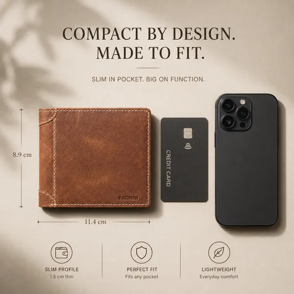 Tan_Hunter_Genuine_Leather_Textured_Bi-Fold_Wallet_For_Men