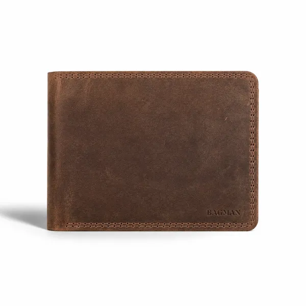 Tan_Hunter_Genuine_Leather_4_Slot_Bi-Fold_Wallet_For_Men